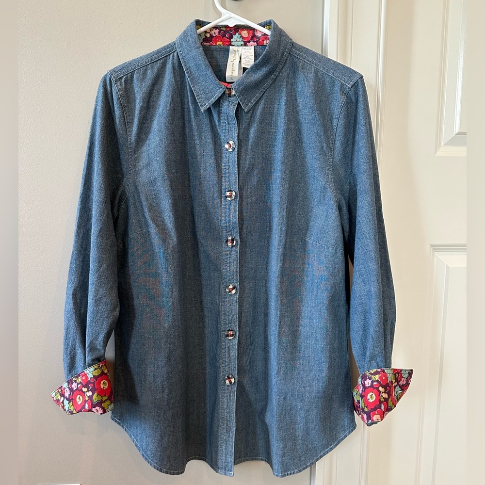 Matilda Jane - Paint By Numbers - Liberty Shirt - NWT Medium